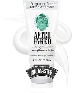 After Inked Tattoo Aftercare Lotion 3oz Review