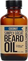 Simply Great Beard Oil Coconut Scent 3oz — image 1