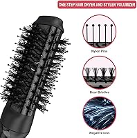 MHD Professional Ceramic Hot Air One-Step Hair Styler and Volumizer 1000W — image 3