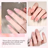 SHOYUM 24 Pcs Jelly Nude Gel Nail Polish Set — image 7