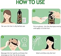 Agthyuve Wine Red Hair Dye Shampoo 16.9 FL Oz — image 7