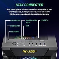 Skytech Gaming Chronos Gaming PC – Intel Core i7 13700K, NVIDIA RTX 4070, 32GB DDR5 RAM, 1TB SSD — image 9