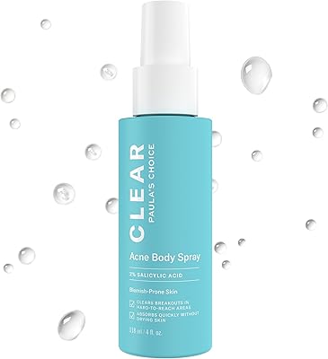 Paula's Choice CLEAR Exfoliating Back & Body Acne Spray 4 Fl Oz