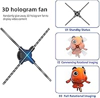 Hologram 27.5-inch 3D LED Fan Projector — image 2