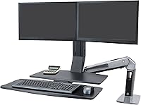Ergotron WorkFit-A Dual Monitor Standing Desk Converter — image 1