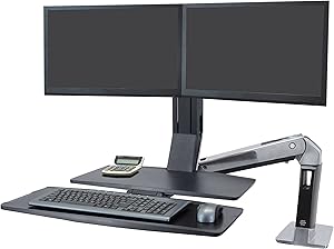 Ergotron WorkFit-A Dual Monitor Standing Desk Converter Review