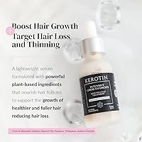 Kerotin Hair Growth Serum with Castor Oil, 3.21oz — image 2