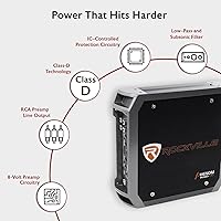 Rockville RXD-M0 1200W Mono Car Amplifier — image 5