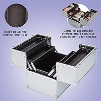 Conair Makeup Beauty Case - Silver Diamond — image 3