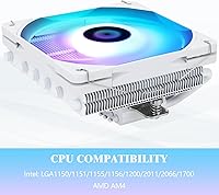 Thermalright AXP120-X67 White ARGB Low Profile CPU Cooler — image 3