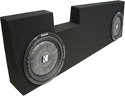American Sound Connection Kicker Dual 10″ Subwoofer Enclosure for Ford F250