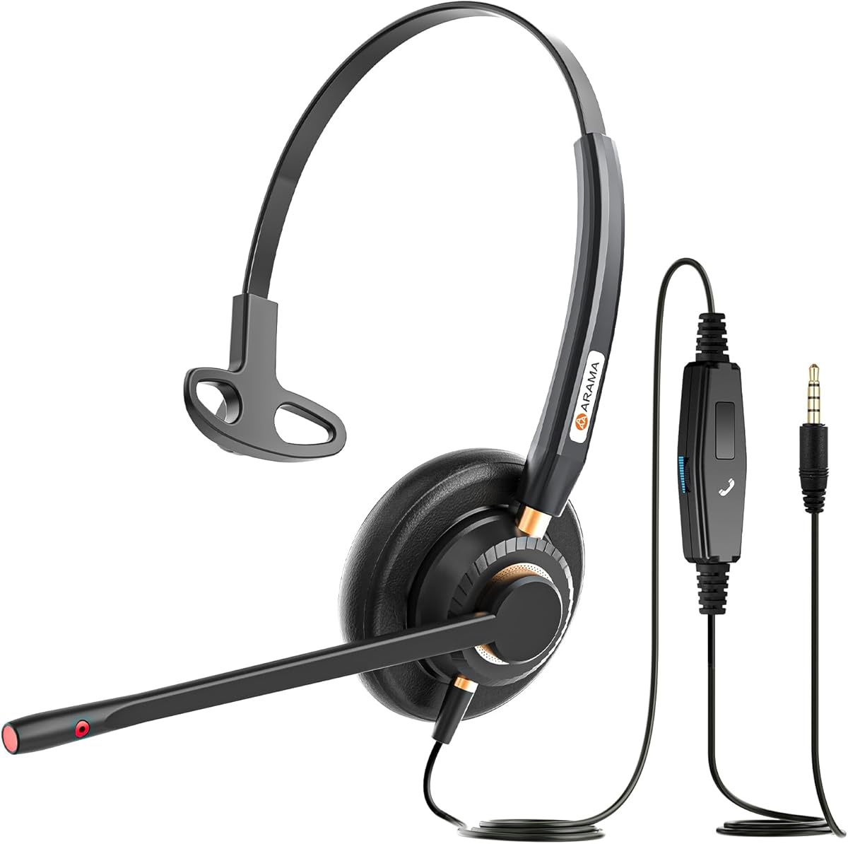 Arama A800MP Cell Phone Headset Review & Rating