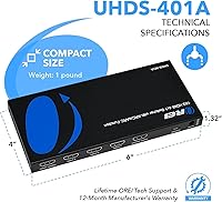 OREI UHDS-401A 4x1 HDMI Switch — image 5