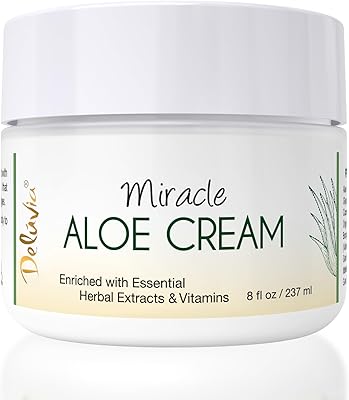 Deluvia Miracle Aloe Cream 8oz