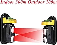 Dahszhi Dual Laser Detector Alarm Beam Sensor 300m Indoor 60m Outdoor — image 3
