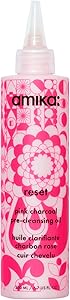 Amika Reset Pink Charcoal Scalp Cleansing Oil 6.7oz Review