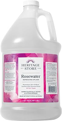 Heritage Store Rosewater Refreshing Splash, 1 Gal.