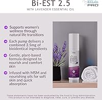 BioLabs PRO Natural Bioidentical 2.5 Estro Cream, Lavender 3oz — image 3
