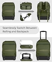Rolling Tactical Laptop Backpack AU102800BLK — image 8