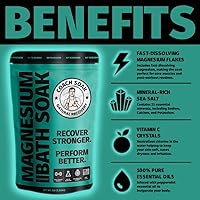 Coach Soak Recovery Bath Soak - Cooling Peppermint, 48oz — image 5