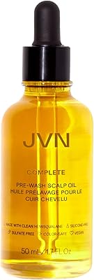 JVN Pre-Wash Scalp Oil & Hair Treatment Oil, 1.7 Fl Oz