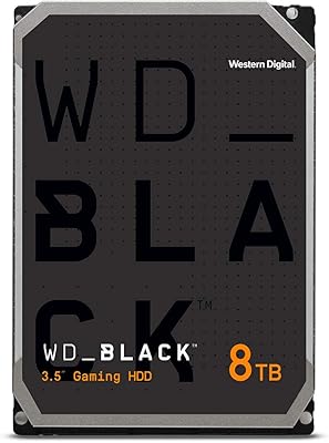 Western Digital 8TB WD Black Performance Internal Hard Drive HDD