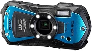 Pentax WG-90 Blue Waterproof Camera Review