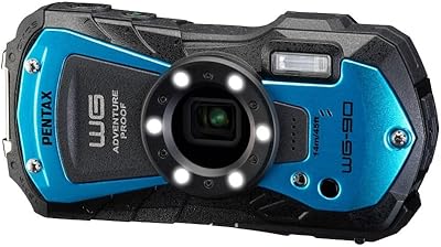 Pentax WG-90 Blue Waterproof Camera