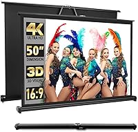 Tecdigbo 50-inch Portable Projector Screen — image 1