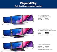 Trio 13.3″ Mobile Pixels Portable Laptop Monitor 2025 Version — image 6