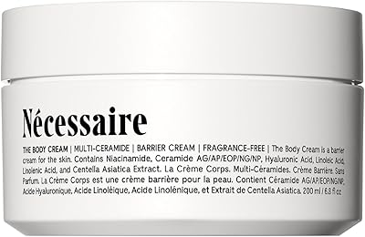 Nécessaire The Body Cream – Fragrance-Free, 6.8oz