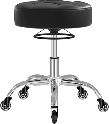 YEEZEE Rolling Stool Heavy Duty 400lb
