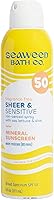 Seaweed Bath Co. Sheer Mineral Sensitive SPF 50 Sunscreen Spray 6 oz — image 1