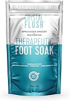 Crystal Flush Foot Soak with Apple Cider Vinegar, Tea Tree Oil & Pink Himalayan Salt 16oz — image 1