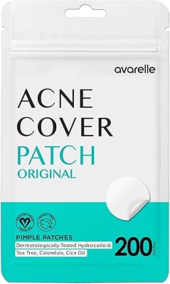 Avarelle Pimple Patches for Face, 200 Count