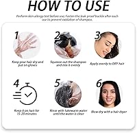 AngeRose Hair Dye Shampoo 3 in 1 Chestnut Brown 400mL — image 9