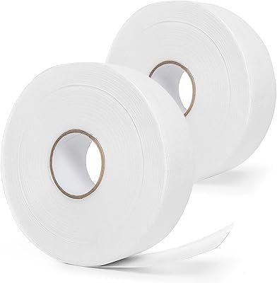 Vumdua 2PCS Non-woven Wax Strip Roll for Body and Facial Hair Removal