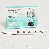 Beauty Stuff Lift 'Em Up Facelift Tapes (Dark Hair), 20 Pcs — image 1