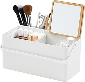 Yamazaki Home Tower Large Makeup Organizer Review