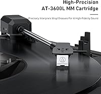 MYKESONIC YY1632BK Bluetooth Vinyl Turntable — image 2