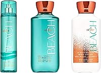 Bath & Body Works At The Beach Shower Gel, Fine Fragrance Mist & Body Lotion Trio Set — image 1