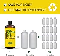 Seven Minerals Pure Cold Pressed Castor Oil 32oz — image 6