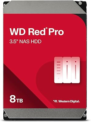 Western Digital 8TB WD Red Pro NAS Hard Drive