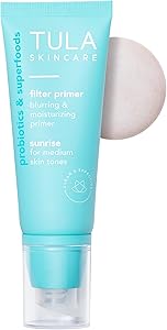 TULA Skin Care Face Filter Blurring Primer 1.76oz Review