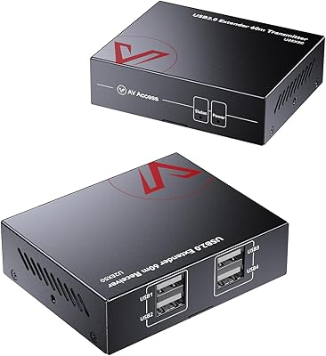 AV Access U2EX50 USB Extender Over Cat5e/6 196ft