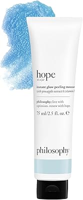 philosophy hope in a jar instant glow peeling mousse 2.5 fl oz