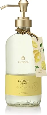 Thymes Hand Wash - Lemon Leaf 15 Fl Oz