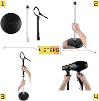HLGOLDLUO Hair Dryer Stand — image 5