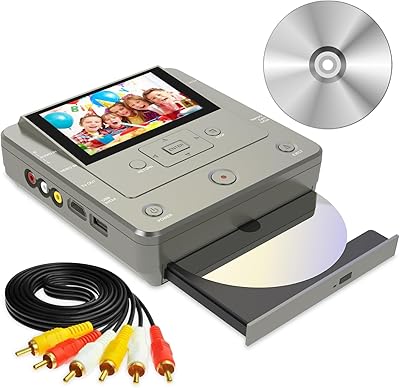 Clariviews VHS to DVD Recorder with 4.3-inch LCD