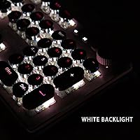 Basaltech Pink Mechanical Keyboard with Blue Switches — image 7